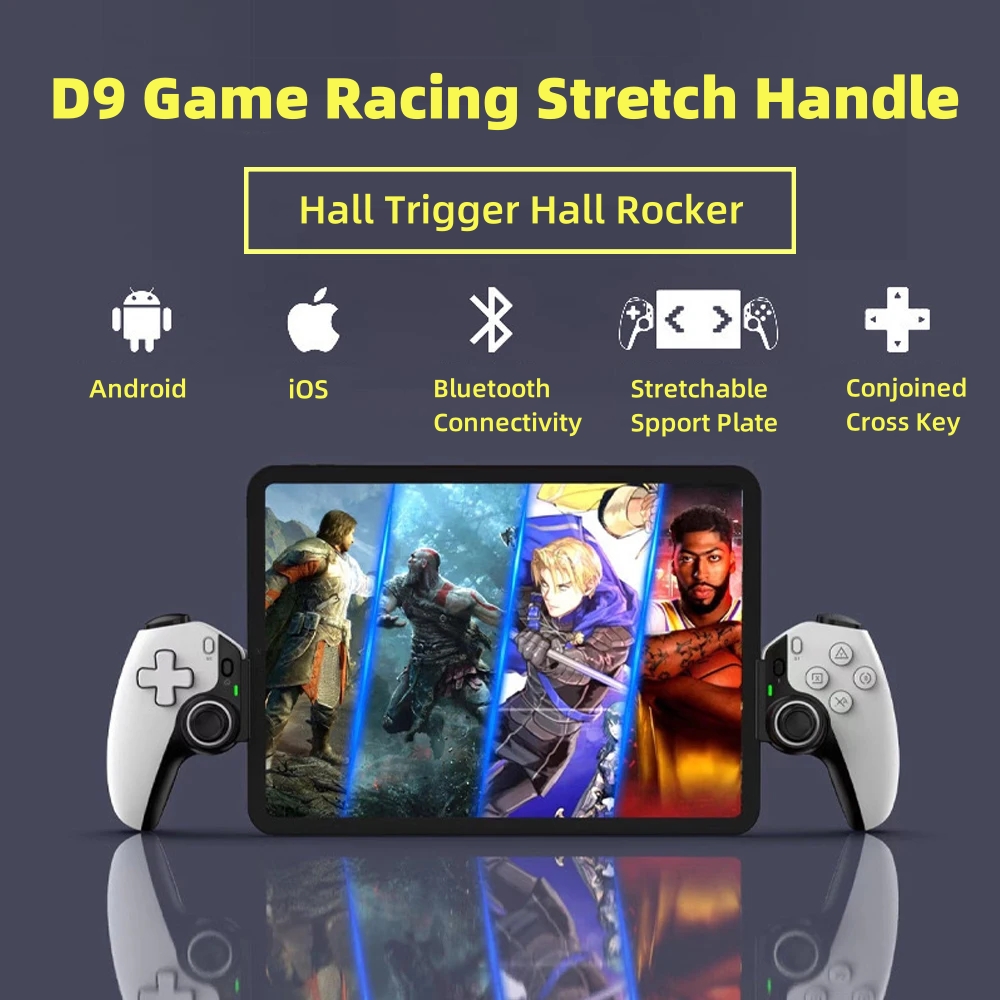 Board Game Android - D9 اللوحي تحكم مقبض لاسلكي للتبديل
