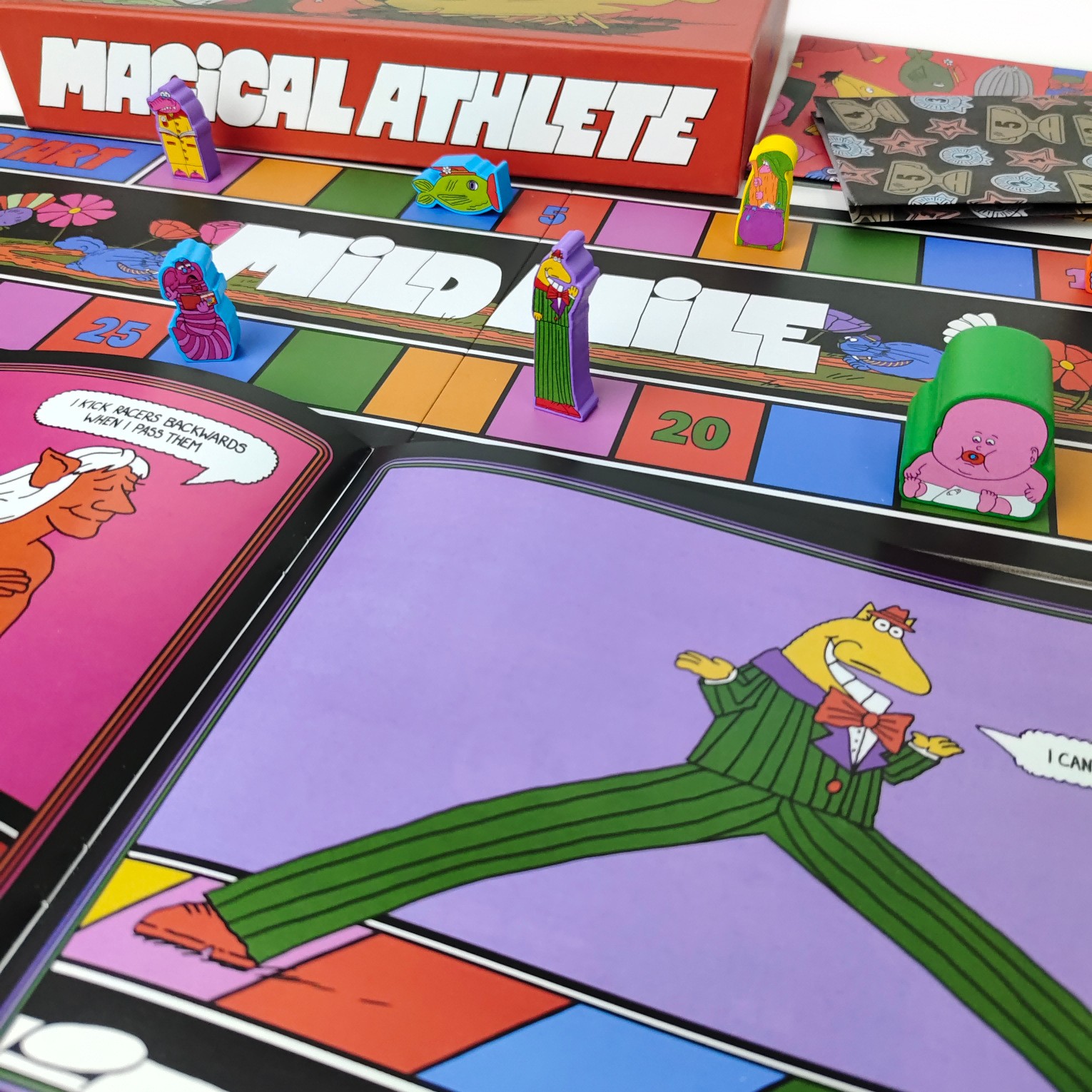 لعبة بطاقات MAGICAL ATHLETE، أ - مراجعة Strategy Board Game وسعره