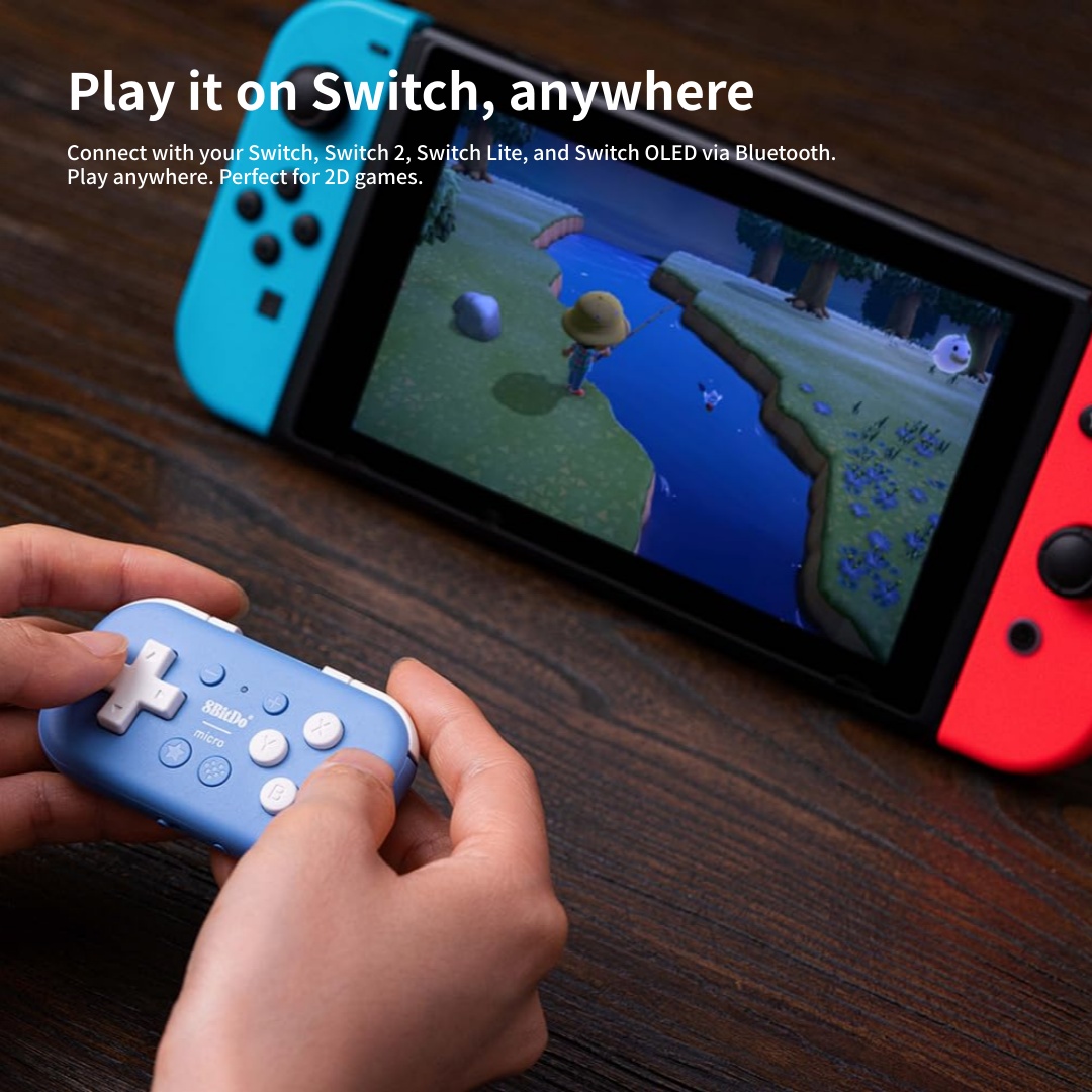 وحدة تحكم ألعاب 8BitDo Micro ب - مراجعة Board Game Android وسعره