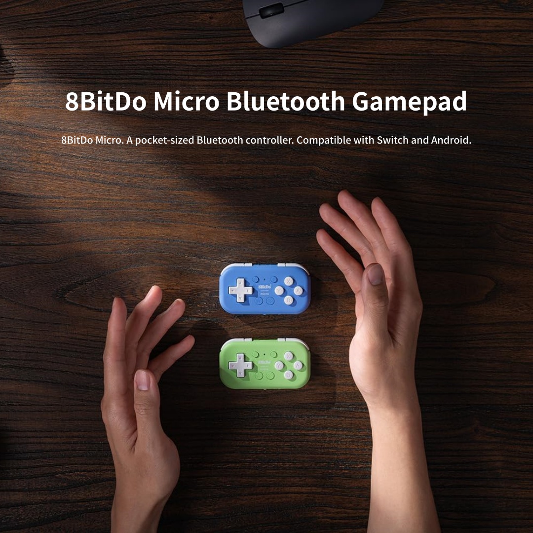 وحدة تحكم ألعاب 8BitDo Micro ب - مراجعة Board Game Android وسعره
