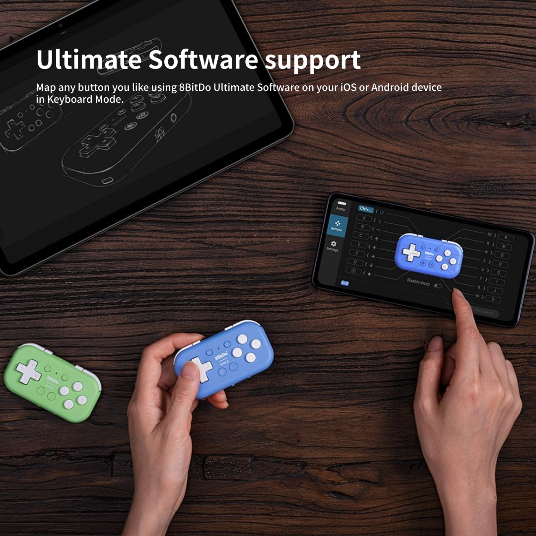 وحدة تحكم ألعاب 8BitDo Micro ب - مراجعة Board Game Android وسعره